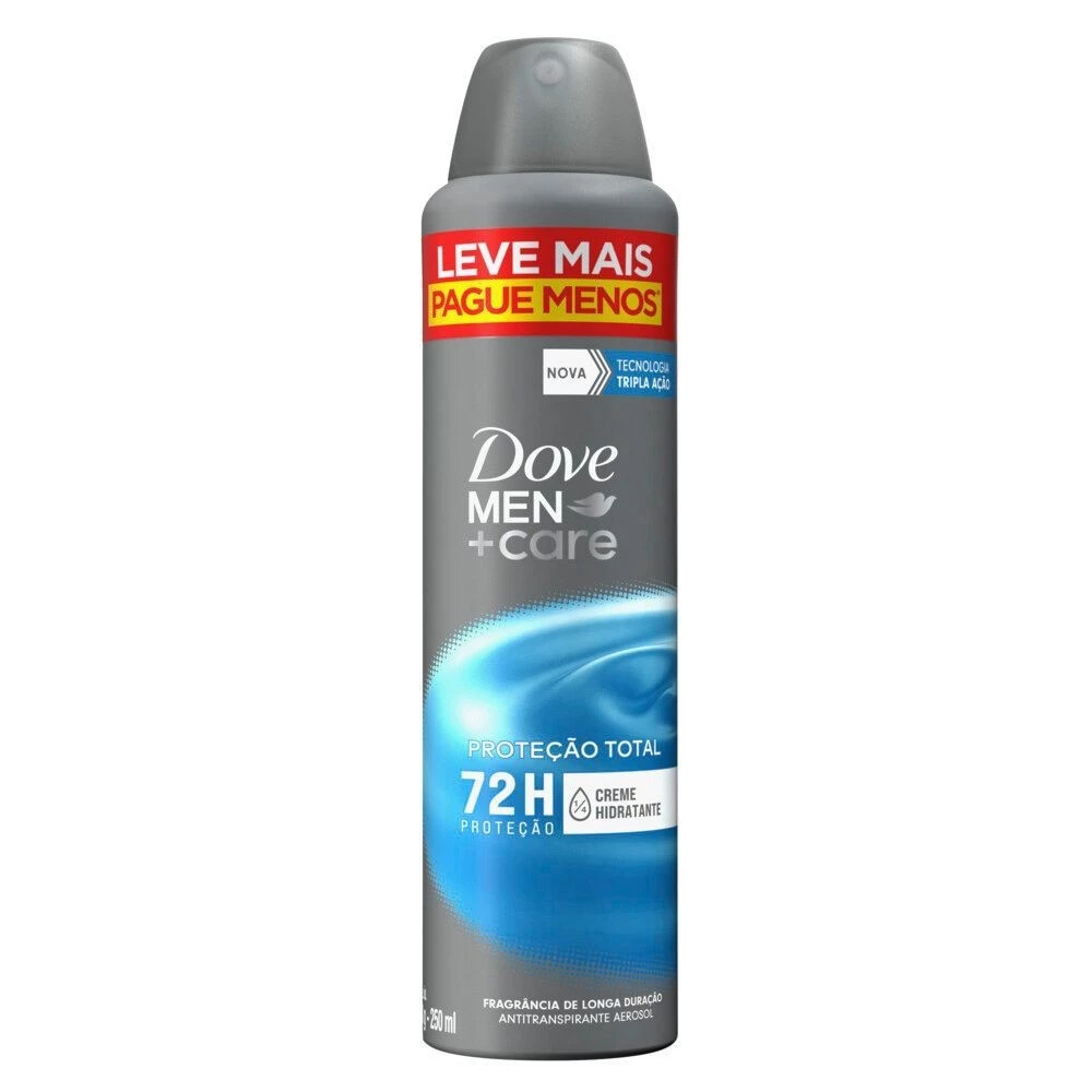Melhor desodorante masulino Dove Men+Care Proteção Total aerossol